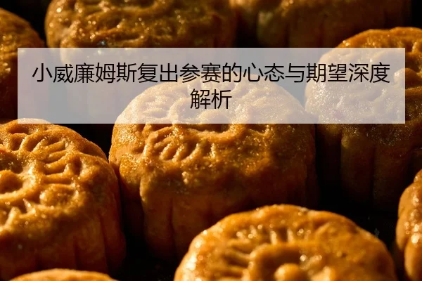小威廉姆斯复出参赛的心态与期望深度解析